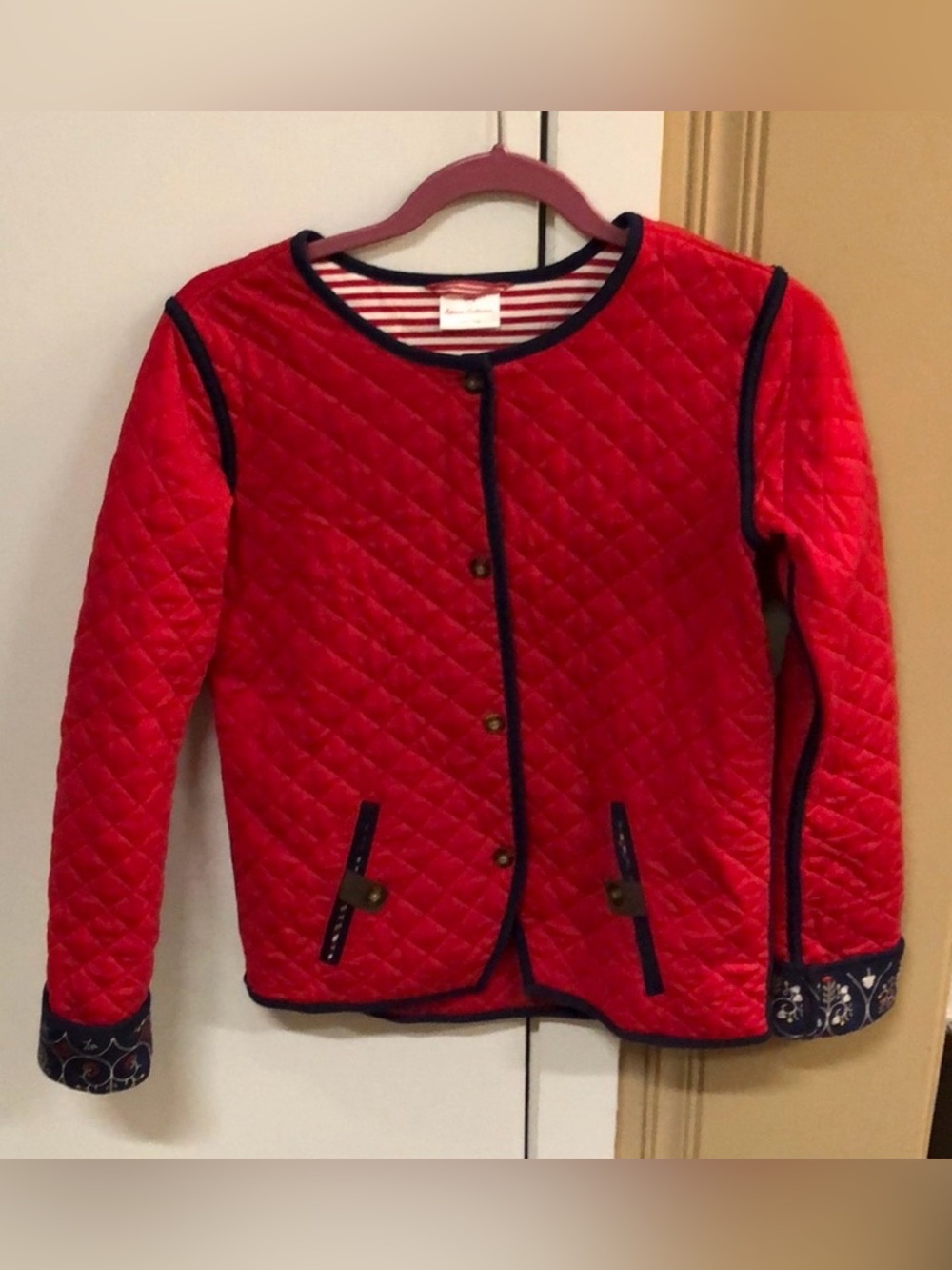 Gently worn Hanna Anderson jacket size 160